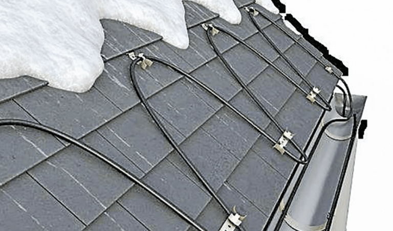 Ice Melt System Installation, Roof and Gutter Deicing Cable ...